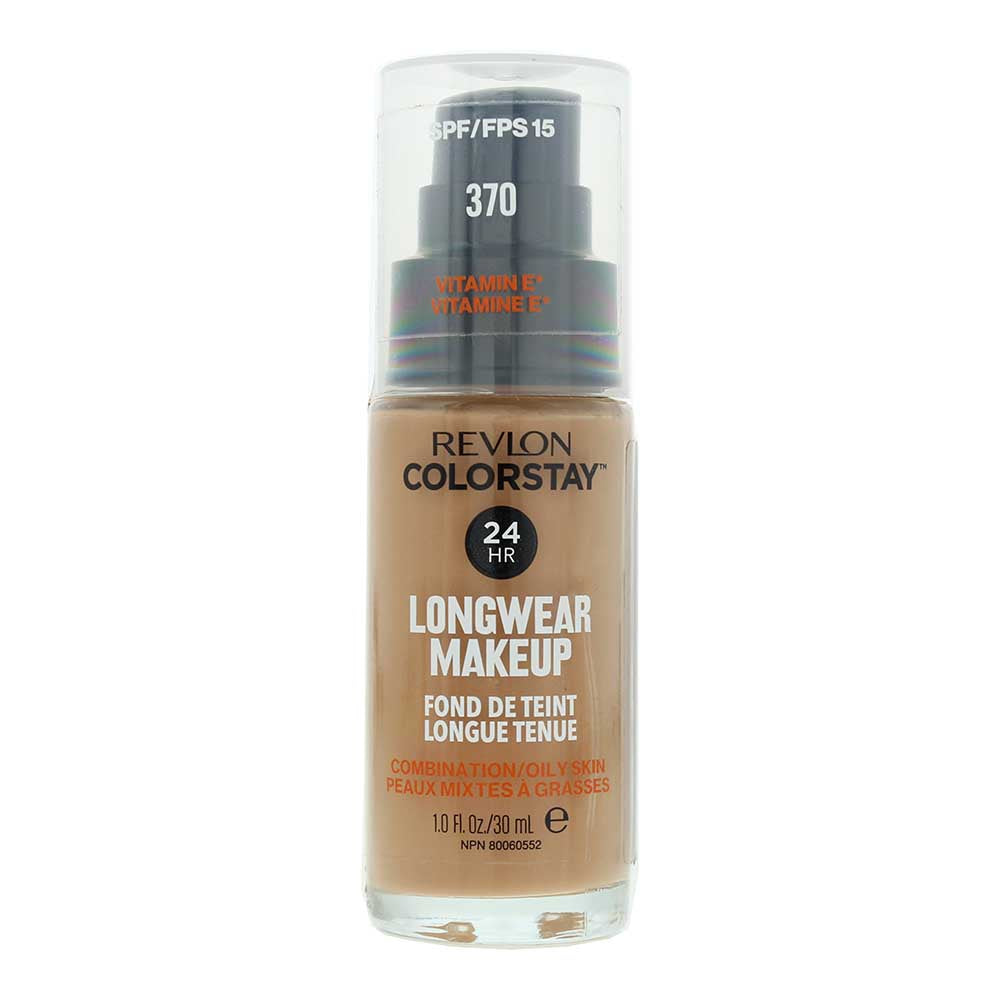 Revlon ColorStay 24H Makeup Foundation – Normal/Dry Skin – Full Size, Matte Finish