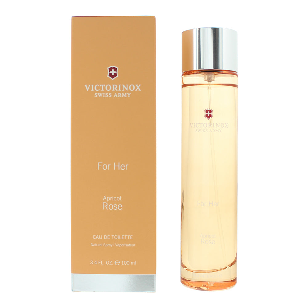 Experience Elegance with Swiss Army Victorinox Apricot Rose