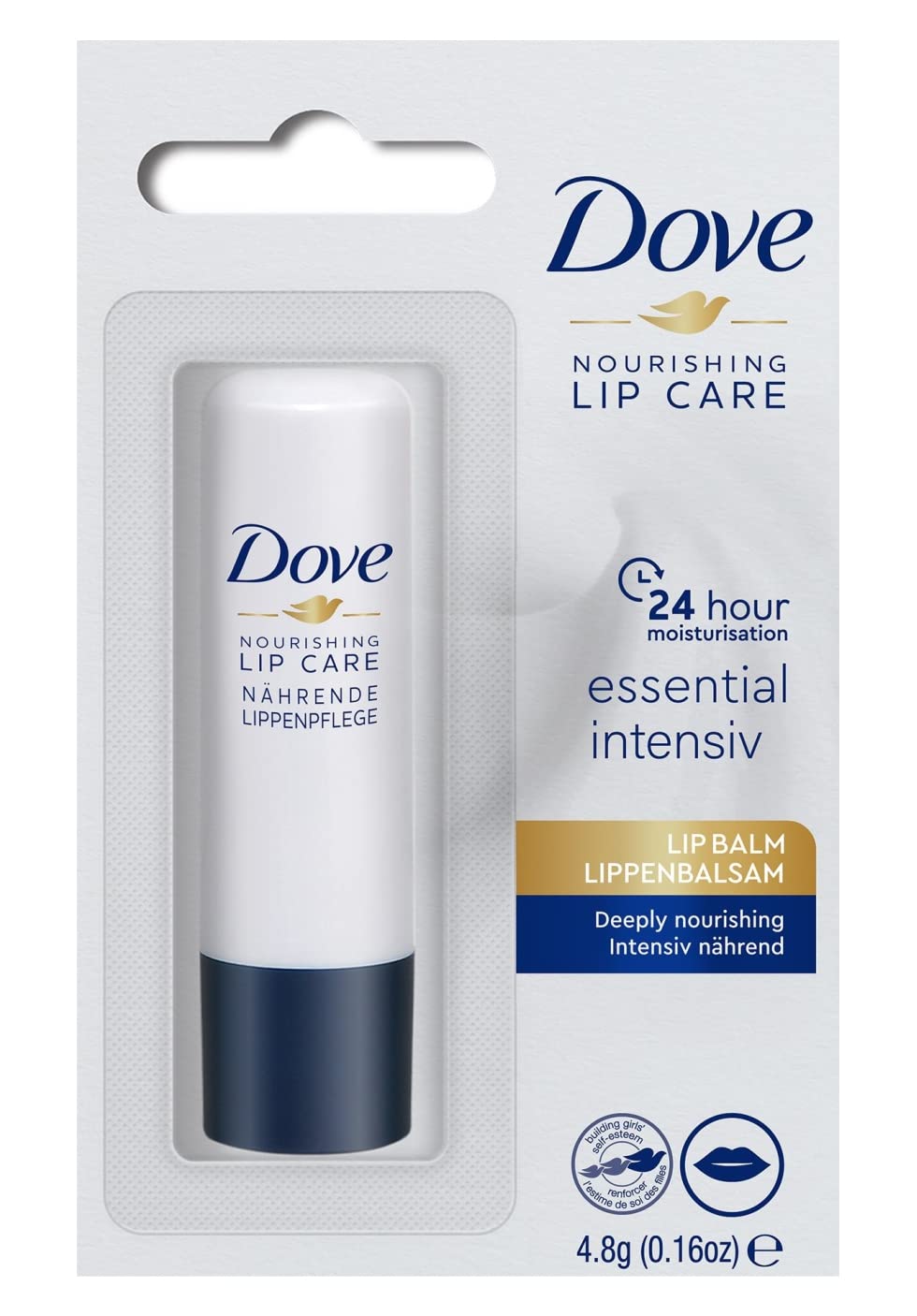 Discover Dove Nourishing Lip Care Essential Lip Balm Benefits