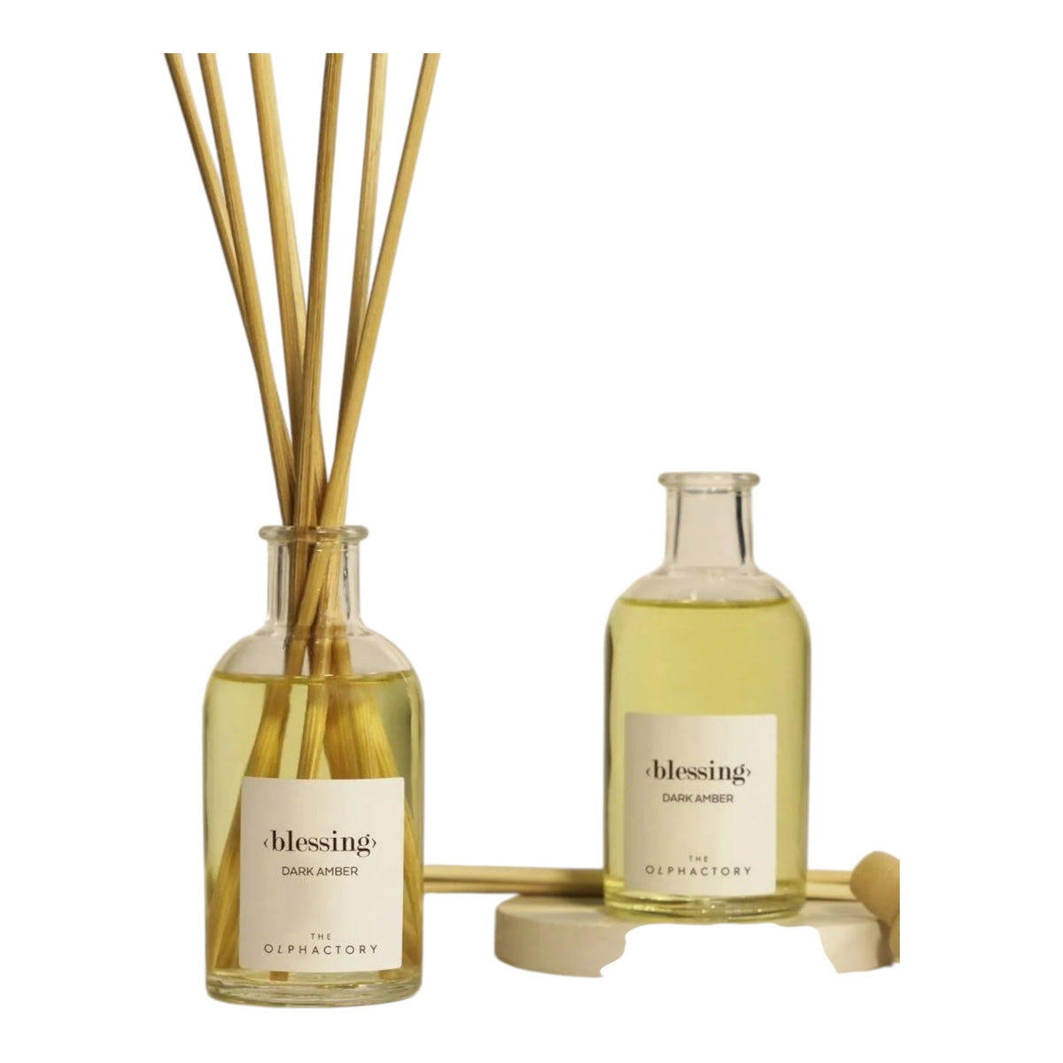 Discover Olphactory Blessing Dark Amber Reed Diffuser