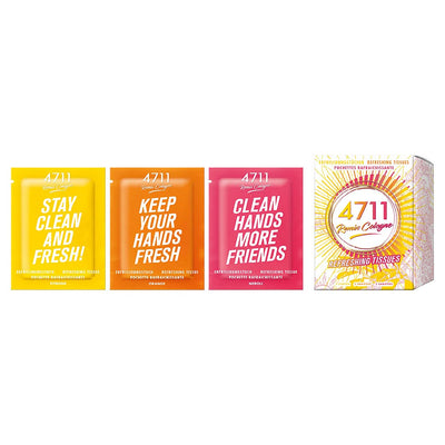 Discover 4711 Remix Cologne Refreshing Tissues for Freshness