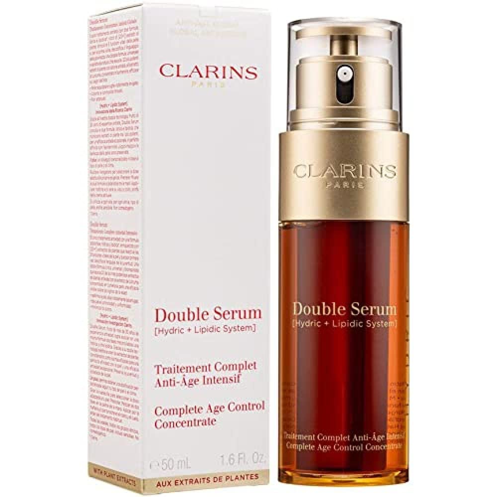 Revitalize Aging Skin with Double Serum Clarins Solution