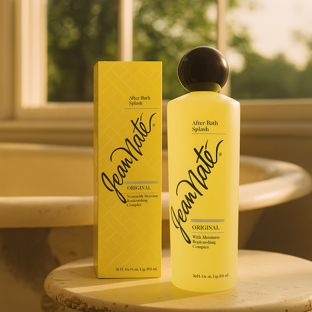 Jean Naté: The Iconic After Bath Splash That Bottled Summer, Glamour, and a Century of Self-Care