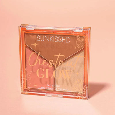 Enhance Your Glow with Sunkissed Chestnut Face Trio