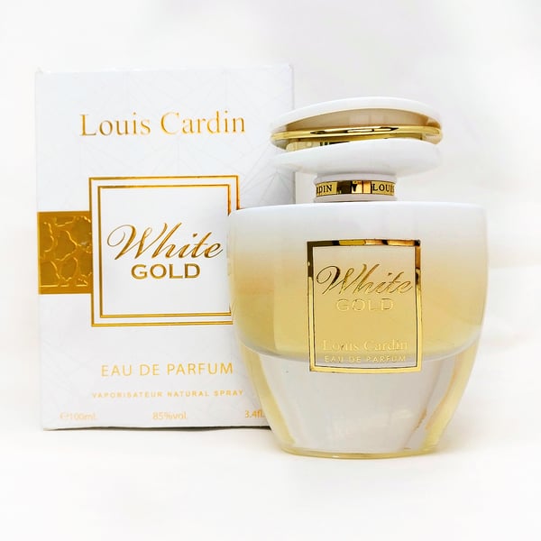 Louis Cardin White Gold 100ml EDP Spray - Ladies Fragrances at MyBeautyBoutique by Louis Cardin