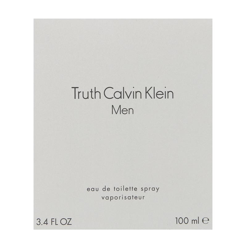 Calvin Klein Truth Men Eau De Toilette 100ml - Perfume & Cologne at MyBeautyBoutique by Calvin Klein