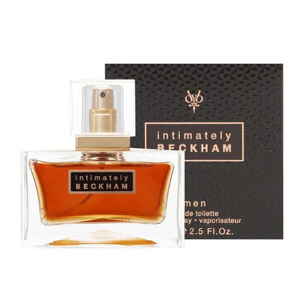 David Beckham Intimately Men Eau de Toilette 75ml Spray - Perfume & Cologne at MyBeautyBoutique by David Beckham