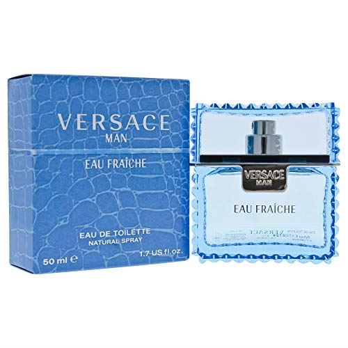 Versace Man Eau Fraiche Eau de Toilette 50ml Spray - Fragrance at MyBeautyBoutique by Versace