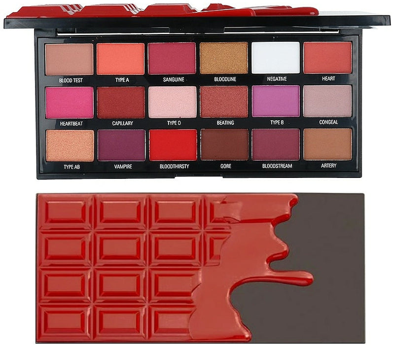 Revolution I Heart Blood Chocolate Eyeshadow Palette 18g