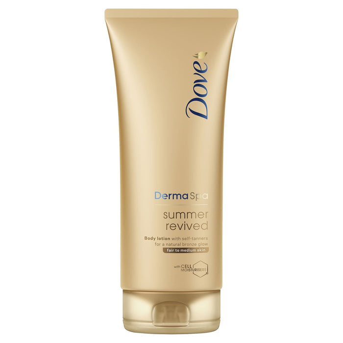 Dove DermaSpa Summer Revived Fair to Medium Gradual Self Tanner 200ml