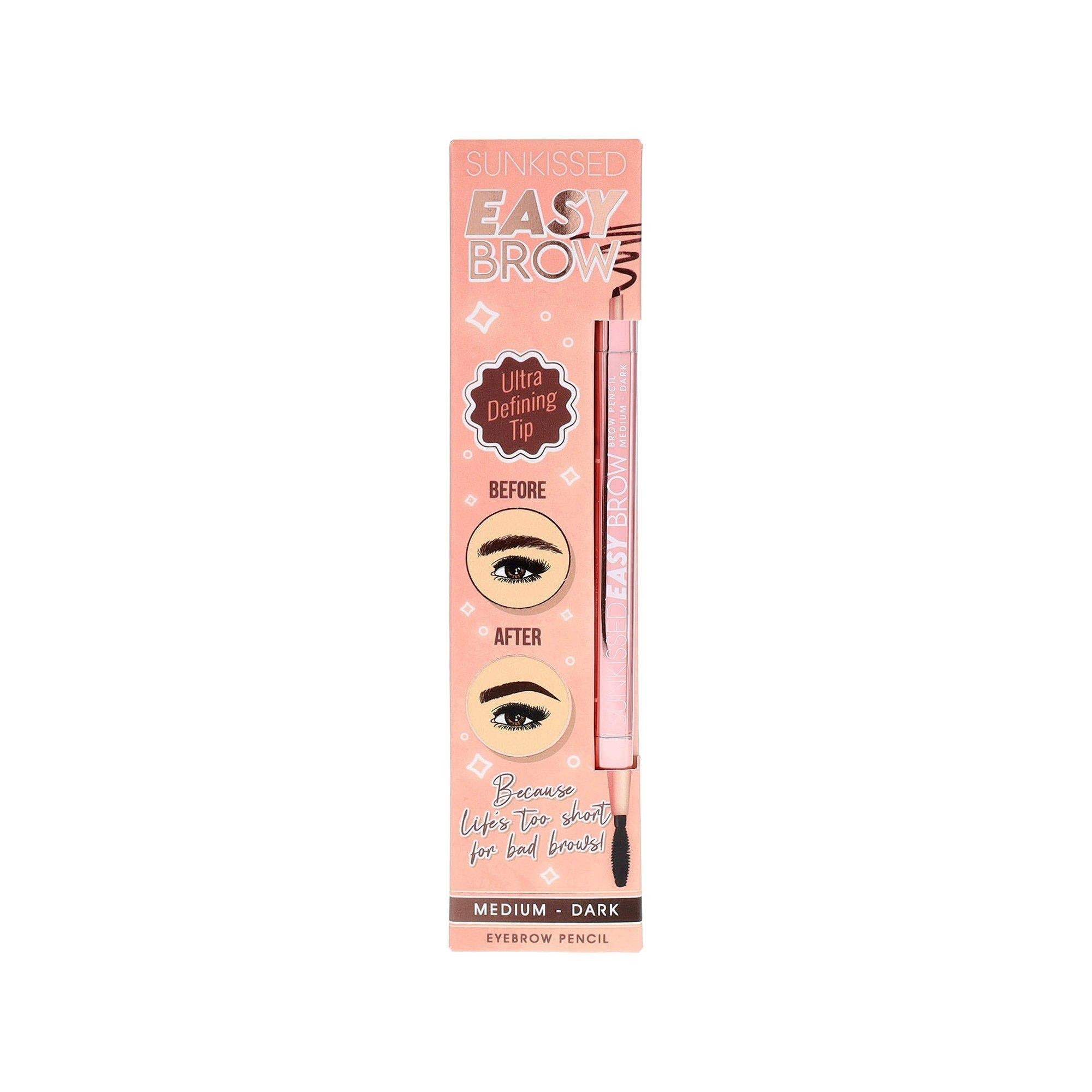 Sunkissed Easy Brow Eyebrow Pencil 0.1g - Medium/Dark