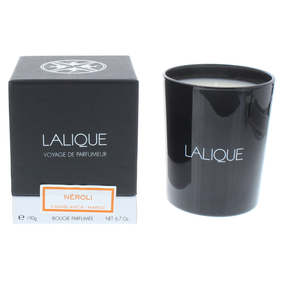 Lalique Néroli Casablanca Maroc Candle 190g - Eau de Toilette at MyBeautyBoutique by Lalique