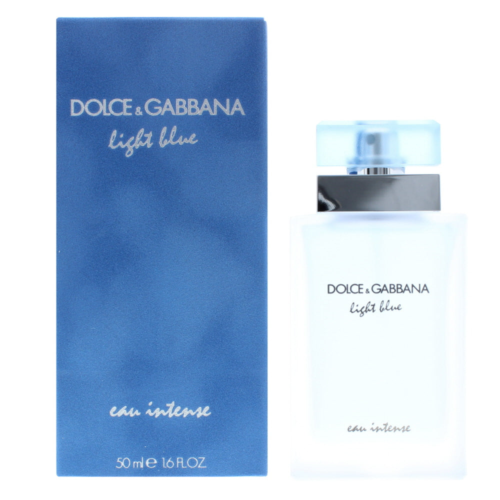Dolce  Gabbana Light Blue Eau Intense Eau de Parfum 50ml - Eau de Perfume at MyBeautyBoutique by Dolce Gabbana