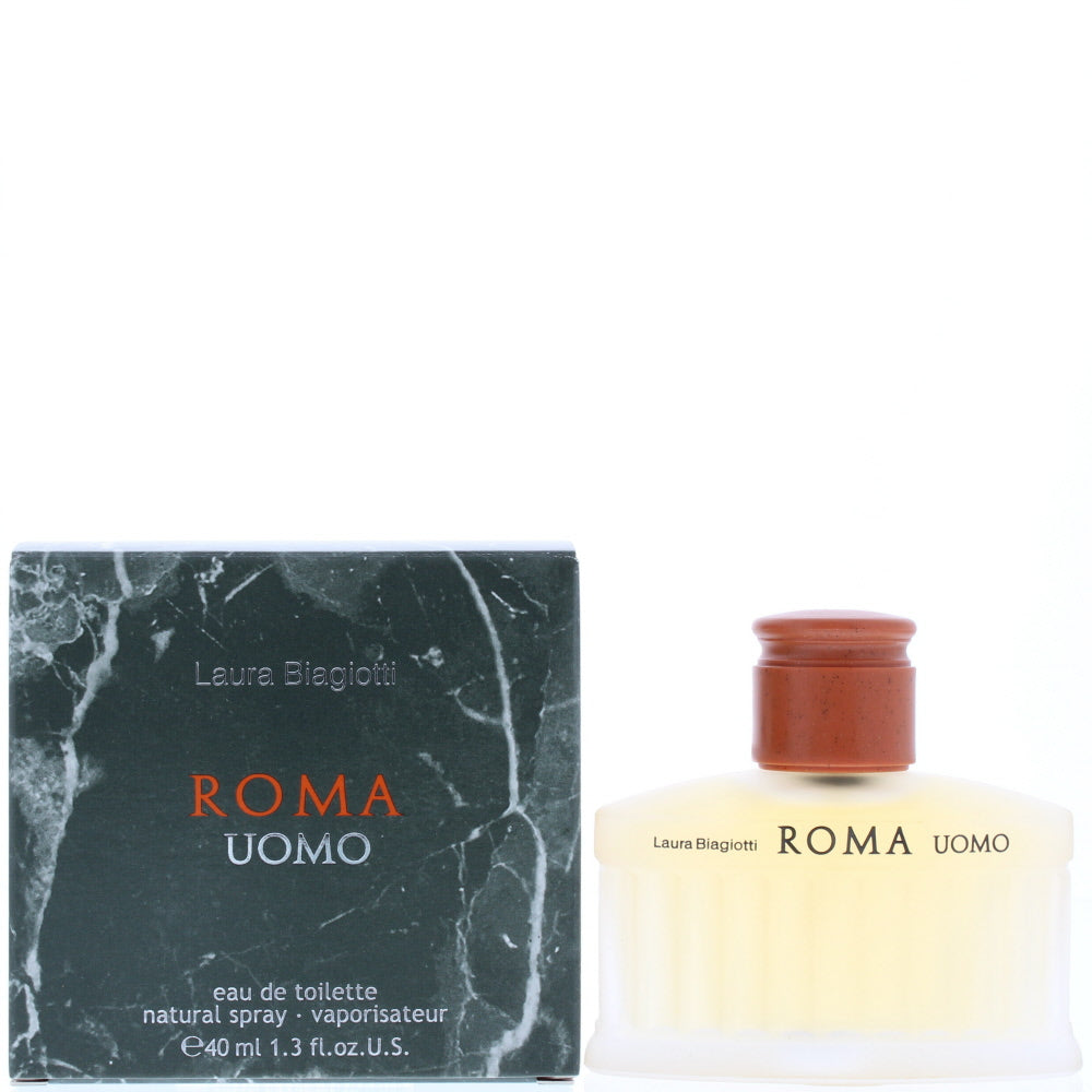 ROMA Laura Biagiotti Roma Uomo Eau de Toilette 40ml - Eau de Toilette at MyBeautyBoutique by Laura Biagiotti