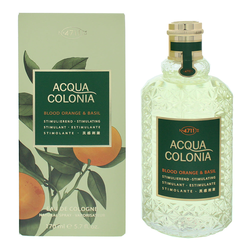 4711 Acqua Colonia Blood Orange Eau de Cologne 170ml - Eau de Cologne at MyBeautyBoutique by 4711