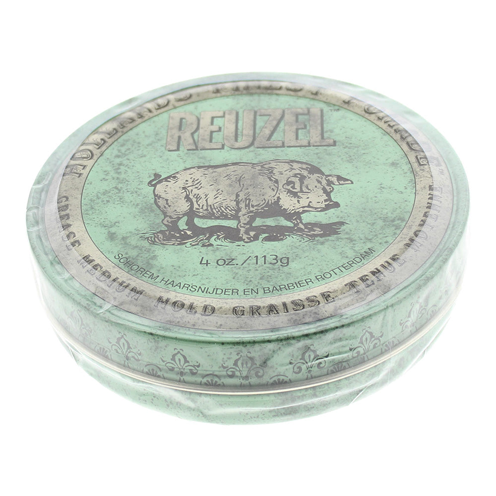 Reuzel Green Medium Hold Grease Pomade 113g