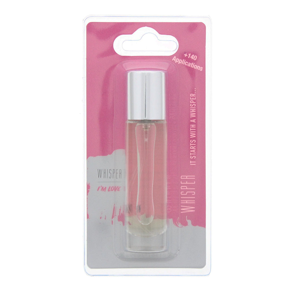 Coty Whisper I'm Love Eau De Parfum 15ml Blister Pack - Eau De Parfum at MyBeautyBoutique by Coty