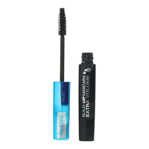 Isadora Build-Up Extra Volume Waterproof 21 Dark Brown Waterproof Mascara 12ml