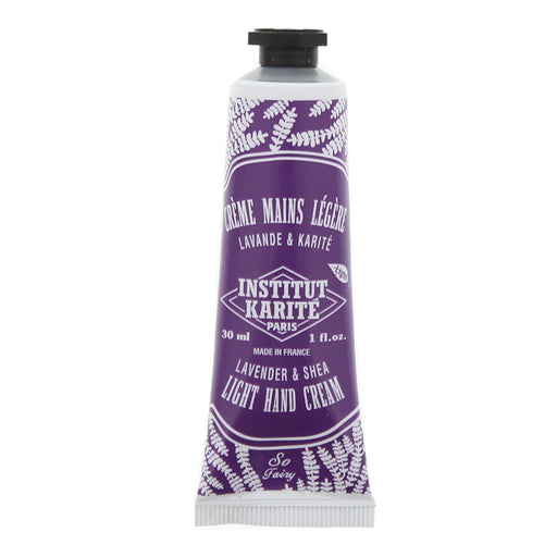 Institut Karite Paris Lavender Shea Light Tube Hand Cream 30ml