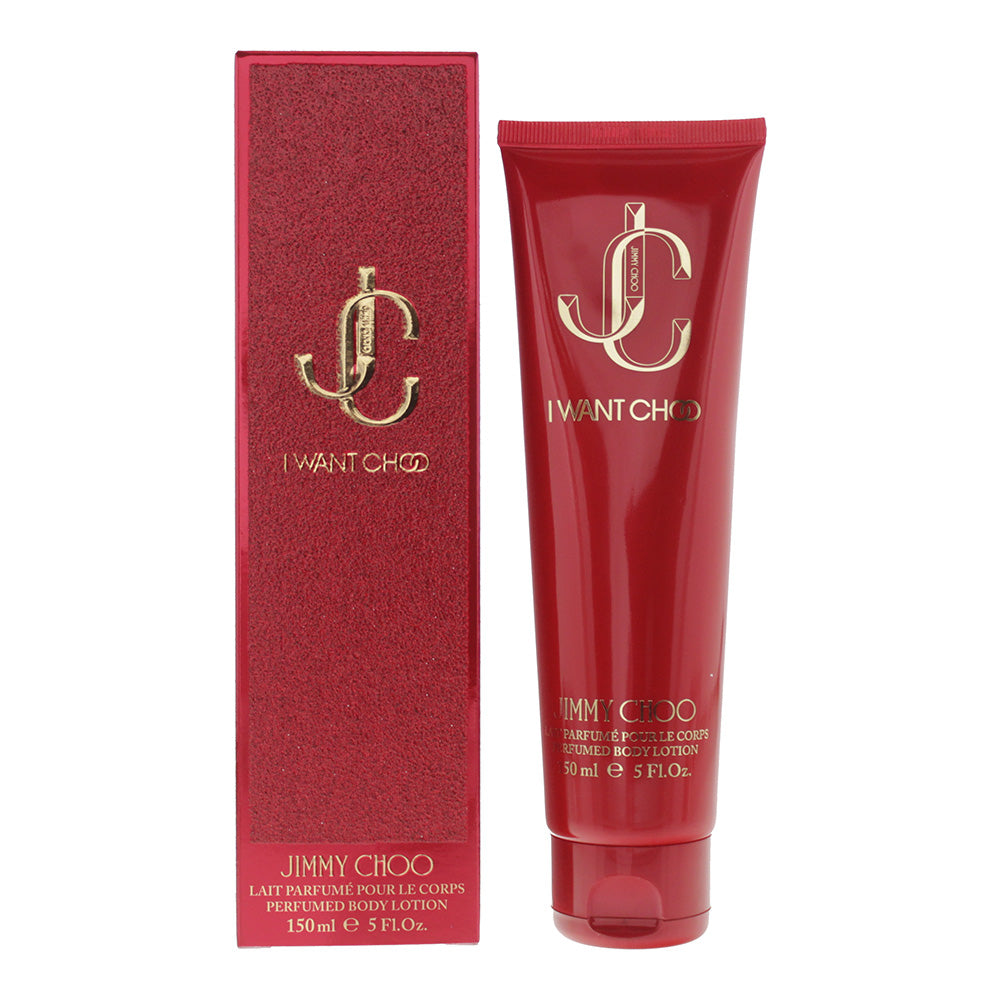 Jimmy Choo I Want Choo Tube Body Lotion 150ml