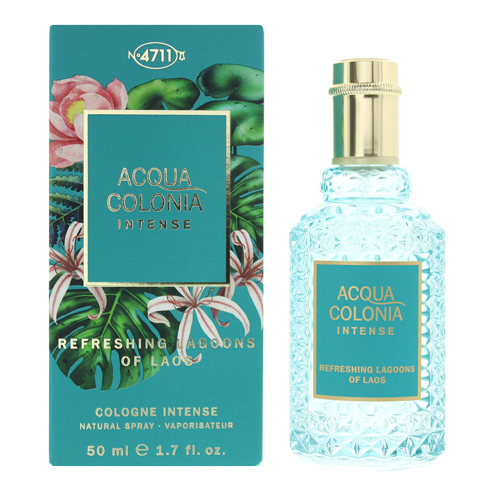 Mäurer & Wirtz 4711 Acqua Colonia Intense Refreshing Lagoons of Laos Eau de Cologne 50ml Spray - Eau de Cologne at MyBeautyBoutique by Mäurer & Wirtz