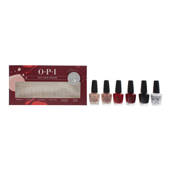 OPI Best Crew Abroad 6 Piece Nail Polish Gift Set