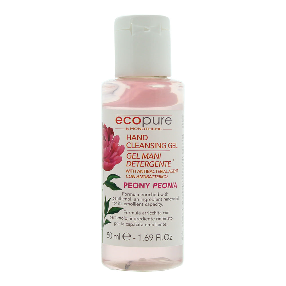 Ecopure Monotheme Peony Hand Gel 50ml