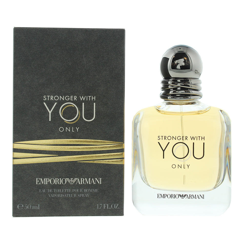 Emporio Armani Stronger With You Only Eau De Toilette 50ml - Eau de Toilette at MyBeautyBoutique by Emporio Armani