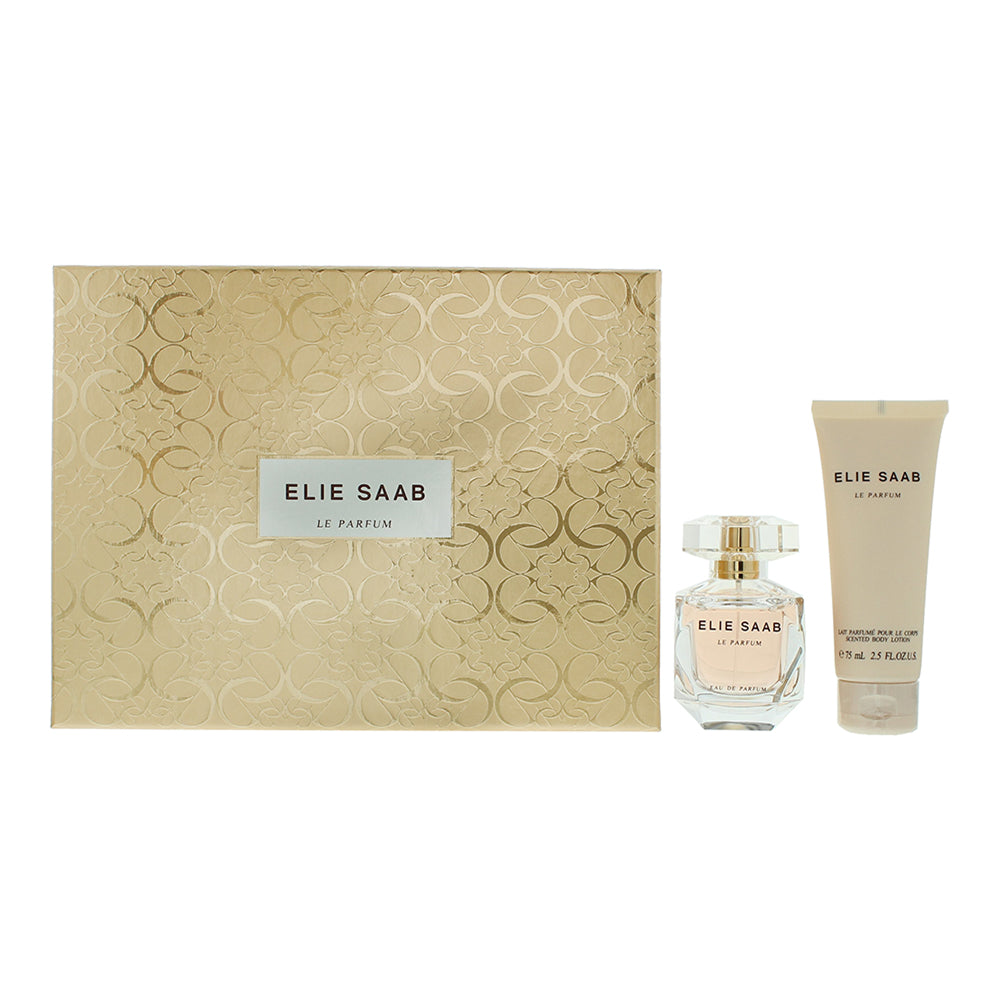 Elie Saab Le Parfum 2 Piece Gift Set: Eau De Parfum 50ml - Body Lotion 75ml - Sets at MyBeautyBoutique by Elie Saab