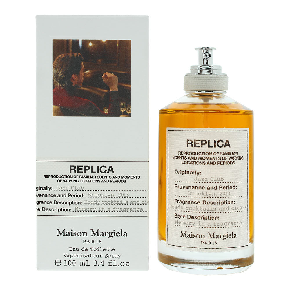 Maison Margiela Replica Jazz Club Eau De Toilette 100ml - Eau de Toilette at MyBeautyBoutique by Maison Margiela