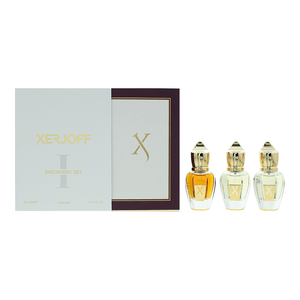 Xerjoff Discovery Set I Gift Set Eau De Parfum 3 x 15ml Cruz Del Sur - Erba Pura - Uden Overdose - Gift Set at MyBeautyBoutique by Xerjoff