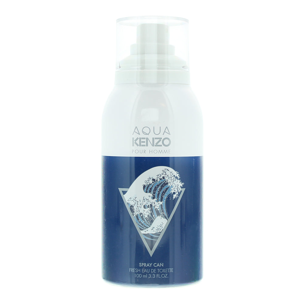 Kenzo Acqua Spray Can Eau De Toilette 100ml - Eau De Toilette at MyBeautyBoutique by Kenzo