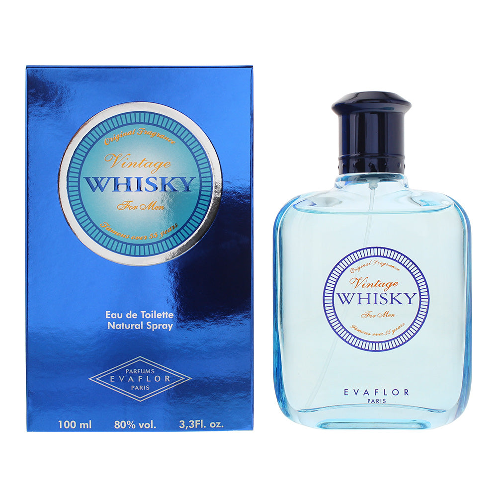 Evaflor Whisky Vntage For Men Eau De Toilette 100ml - Eau de Toilette at MyBeautyBoutique by Whisky