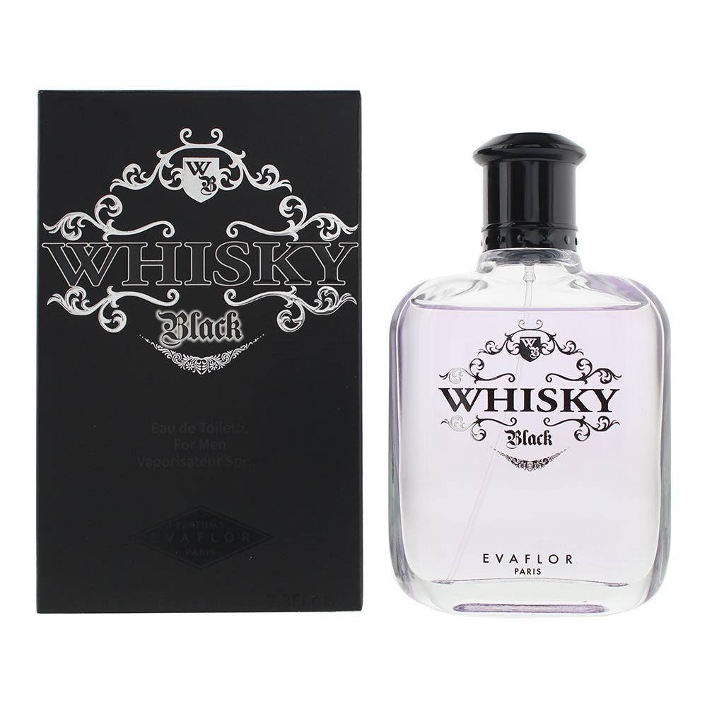 Evaflor Whisky Black Eau De Toilette 100ml - Eau de Toilette at MyBeautyBoutique by Whisky