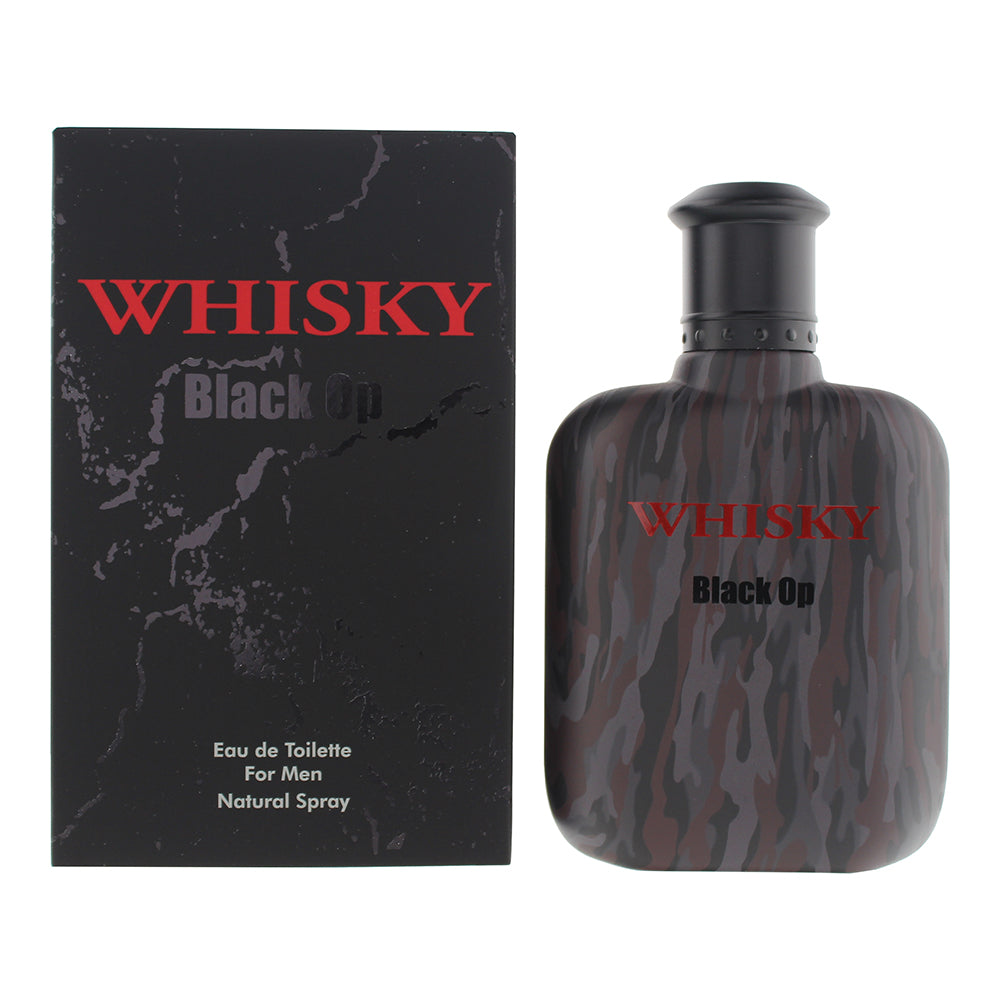 Evaflor Whisky Black Op Eau De Toilette 100ml - Eau de Toilette at MyBeautyBoutique by Whisky