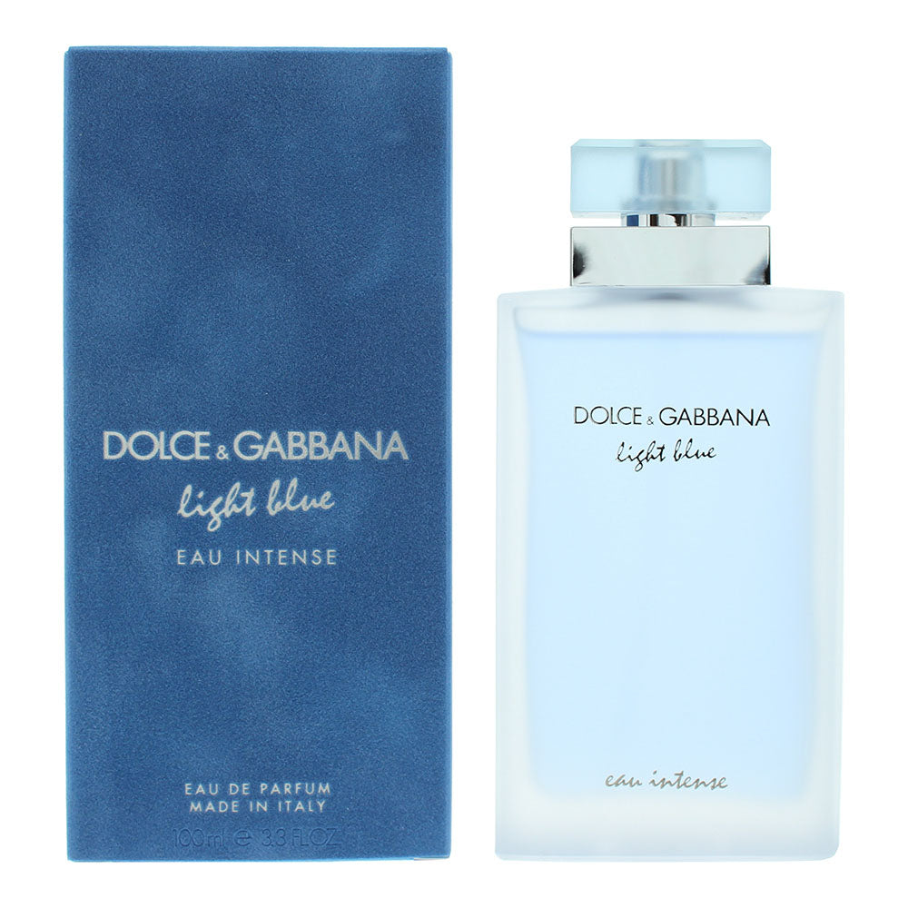 Dolce  Gabbana Light Blue Eau Intense Eau De Parfum 100ml - Eau de Parfum at MyBeautyBoutique by Dolce Gabbana