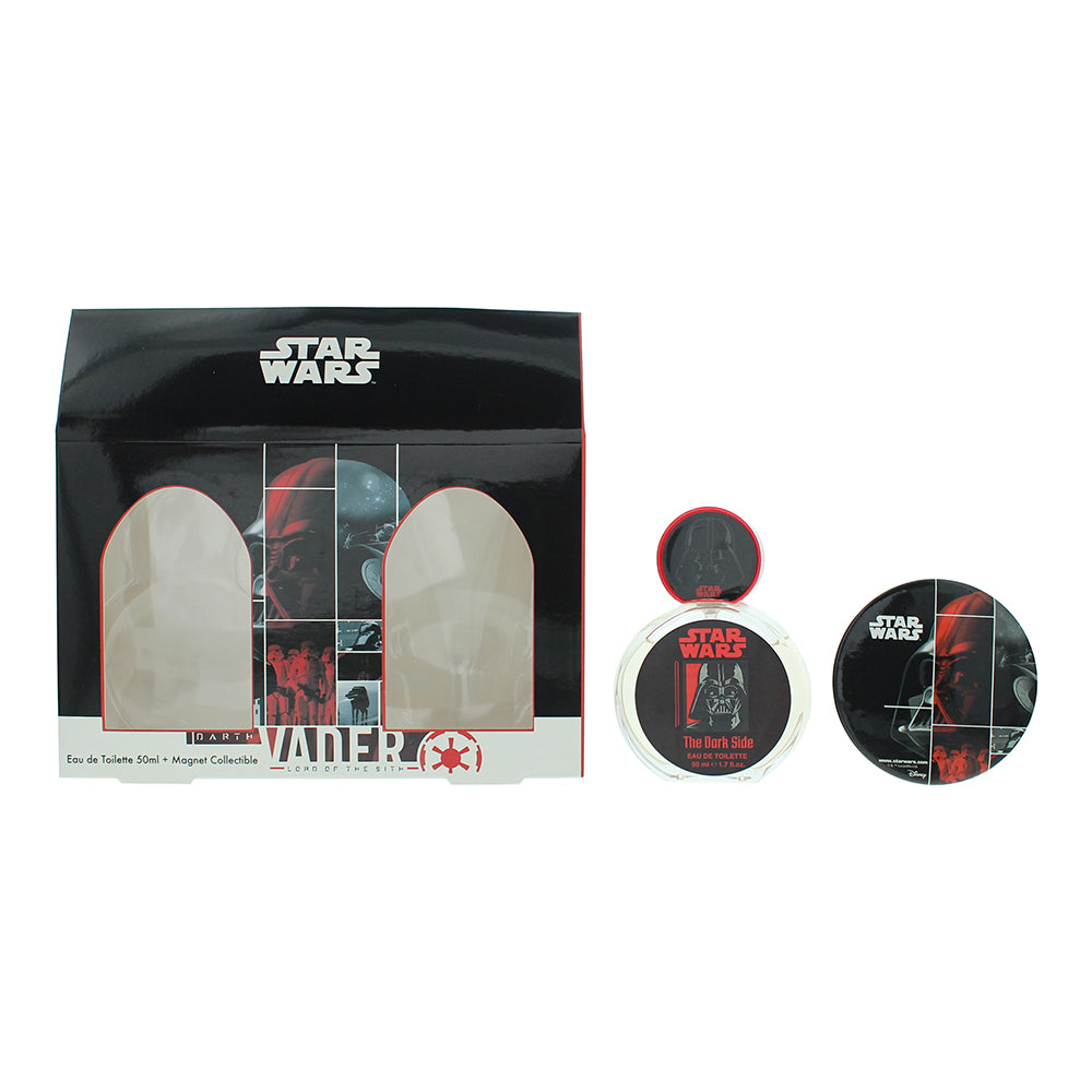 Disney Star Wars Darth Vader 2 Piece Gift Set: Eau De Toilette 50ml With Magnet - Gift Set at MyBeautyBoutique by Disney