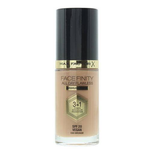 Max Factor Face Finity All Day Flawless 3 In 1 80 Bronze Foundation 30ml