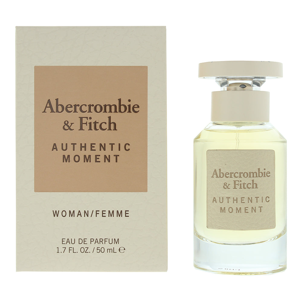 Abercrombie  Fitch Authentic Moment Eau De Parfum 50ml - Eau de Perfume at MyBeautyBoutique by Abercrombie Fitch
