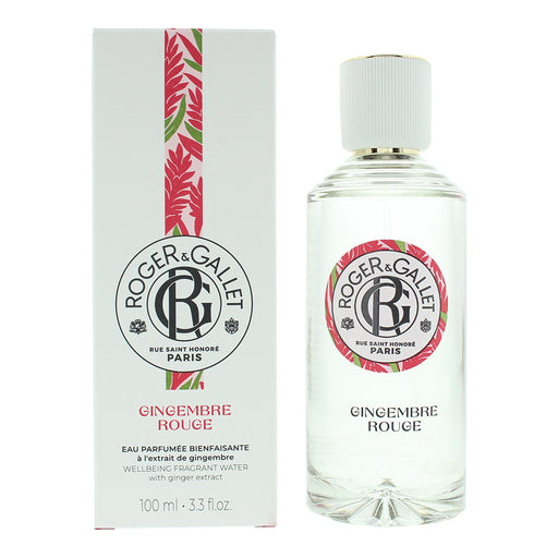 Roger  Gallet Gingembre Rouge Wellbeing Fragrant Water  100ml