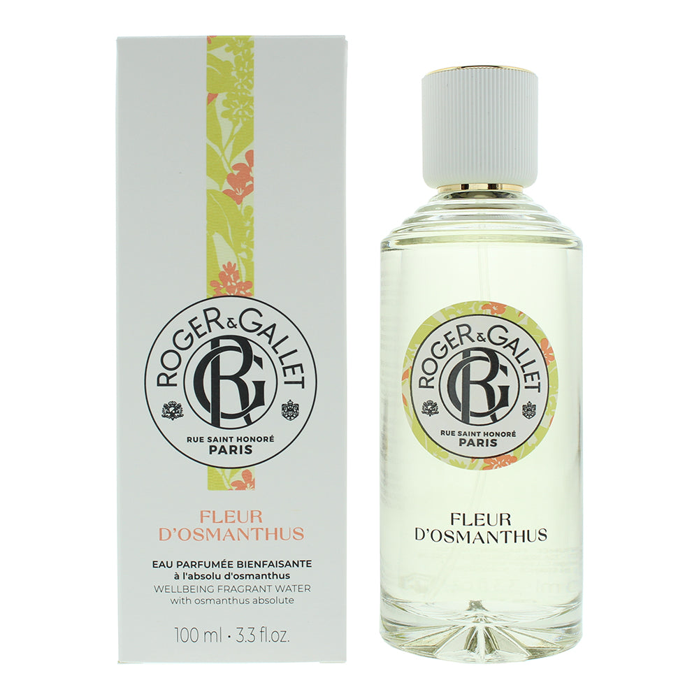 Roger  Gallet Fleur D'osmanthus Fragrant Wellbeing Water 100ml
