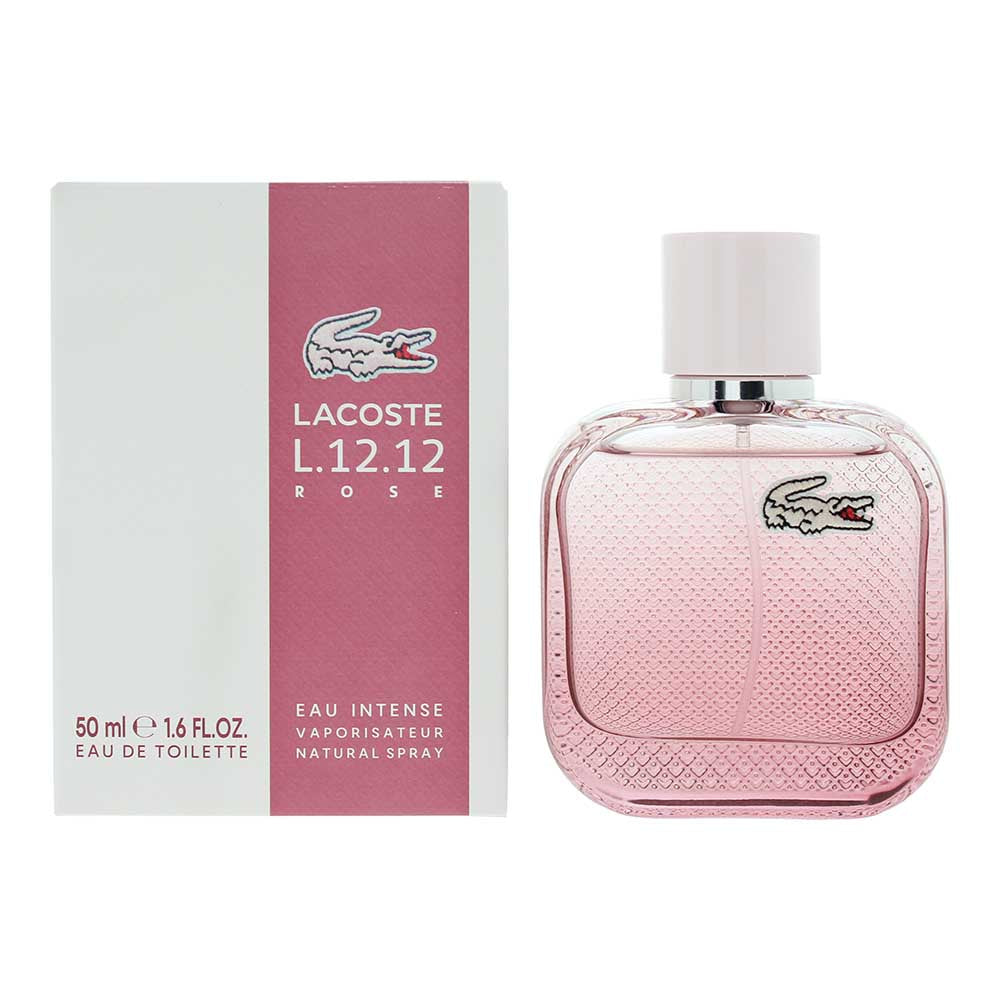 Lacoste L.12.12. Rose Eau Intense Eau de Toilette 50ml - Eau De Toilette at MyBeautyBoutique by Lacoste