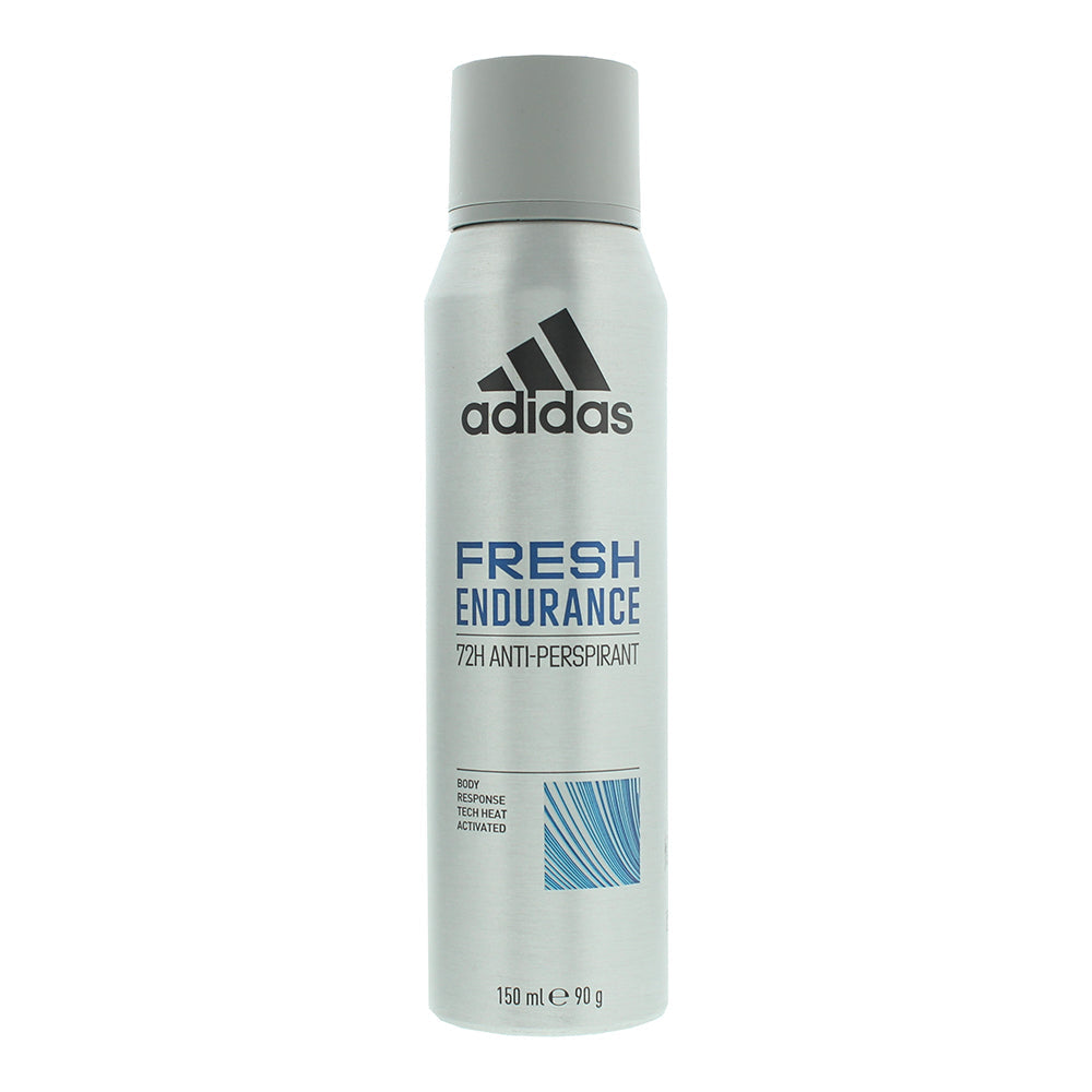 Adidas Fresh Endurance Deodorant Spray 150ml - Deodorants & Anti-Perspirants at MyBeautyBoutique by Adidas