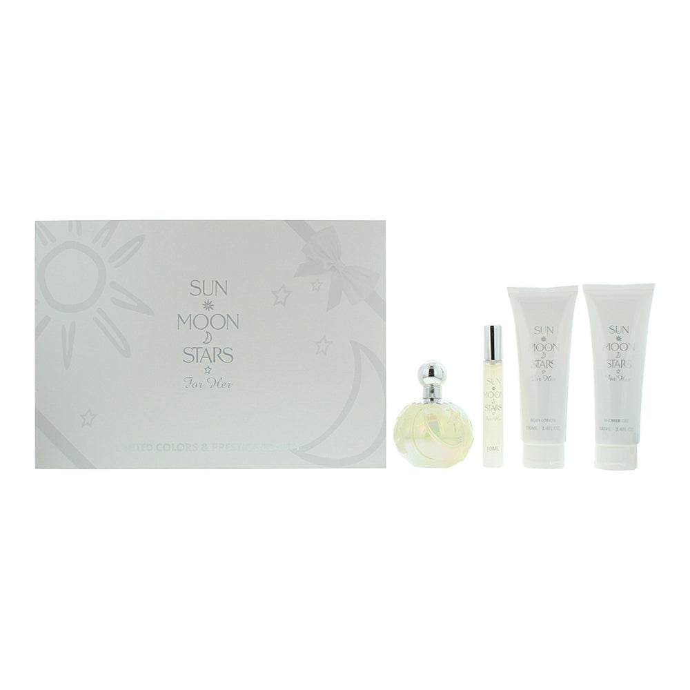 Sun Moon Stars By United Colors Prestige Beauty 4 Piece Gift Set - Gift Set at MyBeautyBoutique by United Colors Prestige Beauty