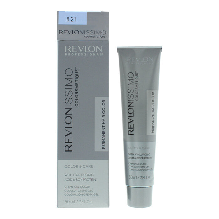 Revlon Revlonissimo Colorsmetique 8.21 Light Iridescent Ash Blonde Hair Cream 60