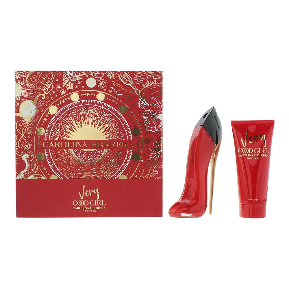Carolina Herrera Very Good Girl 2 Piece Gift Set: Eau de Parfum 50ml - Body Loti - Default Title - Gift Set at MyBeautyBoutique by Carolina Herrera