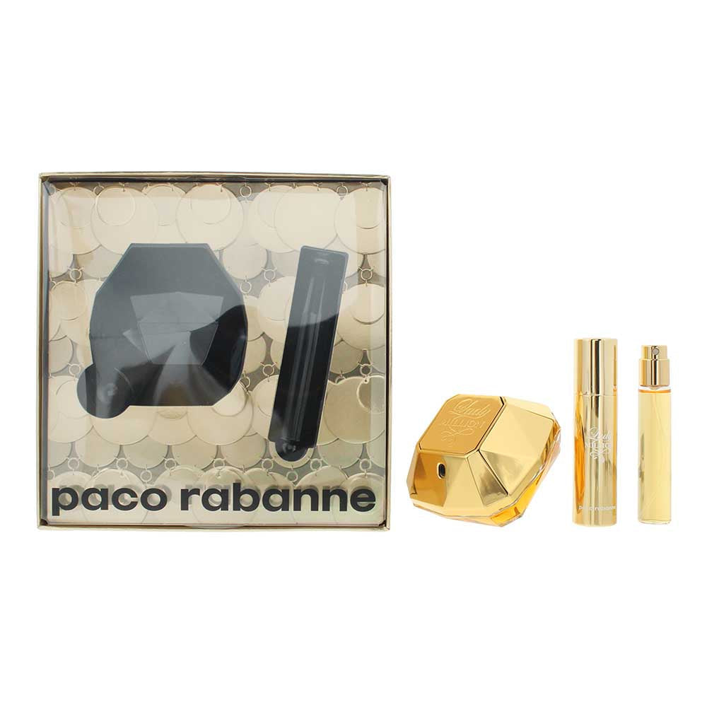 Paco Rabanne Lady Million 2 Piece Gift Set: Eau de Parfum 50ml - Eau de Parfum 10ml