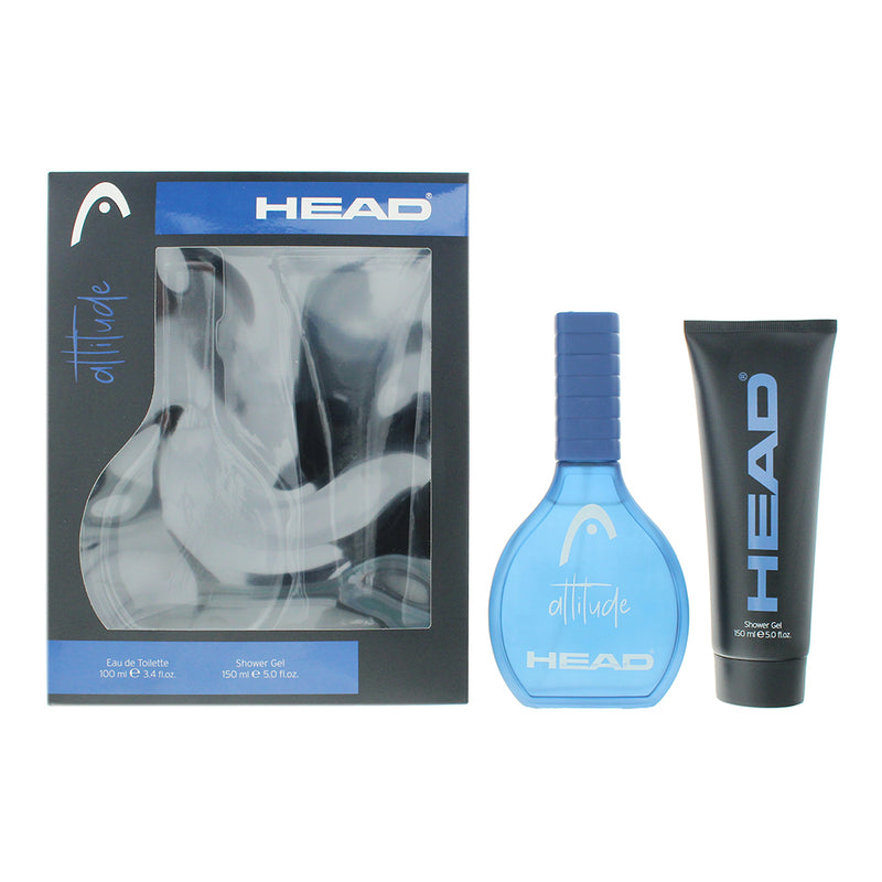 Head Attitude Gift Set: EDT 100ml - Shower Gel 150ml
