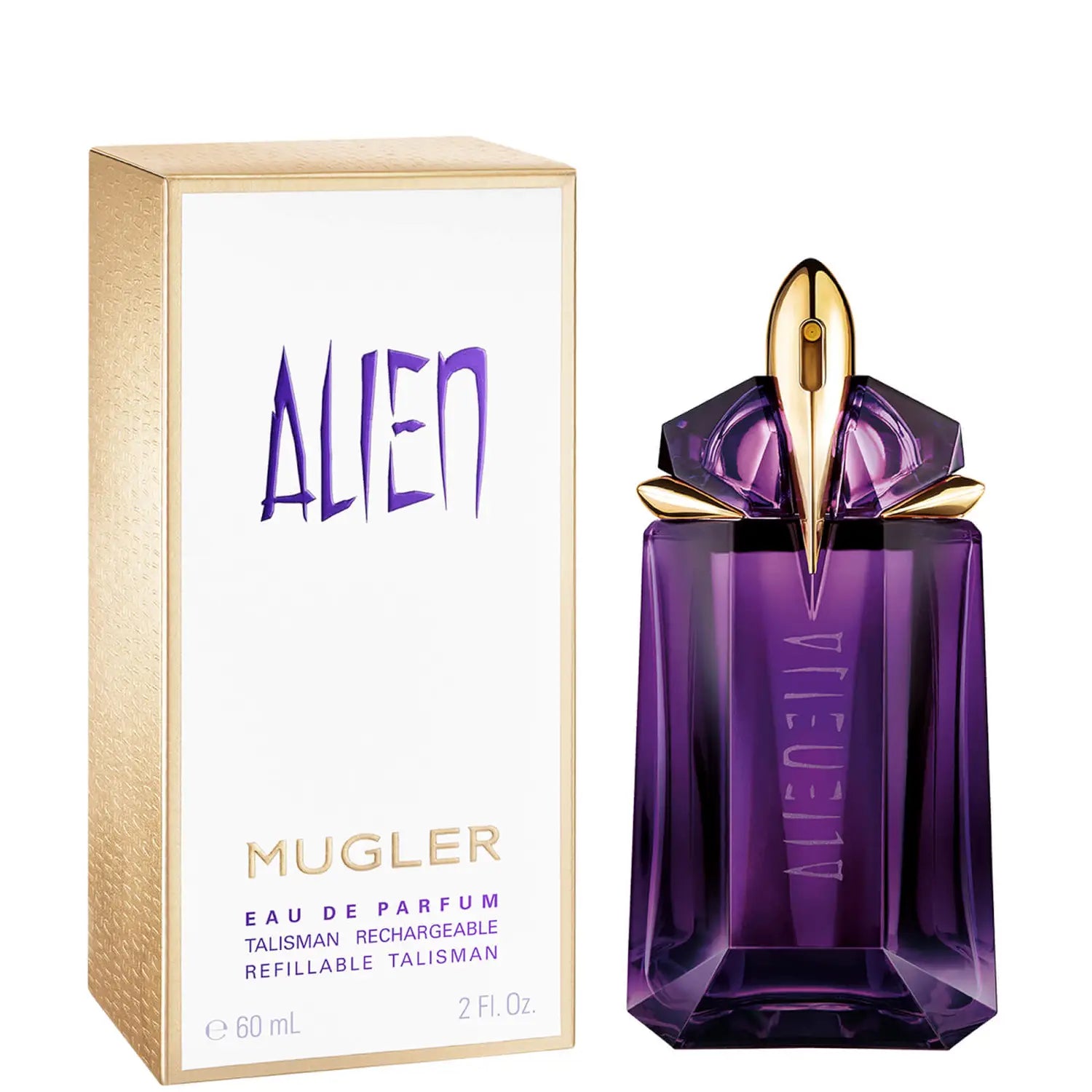 Mugler Alien Refillable Eau De Parfum 60ml - Perfume & Cologne at MyBeautyBoutique by Mugler
