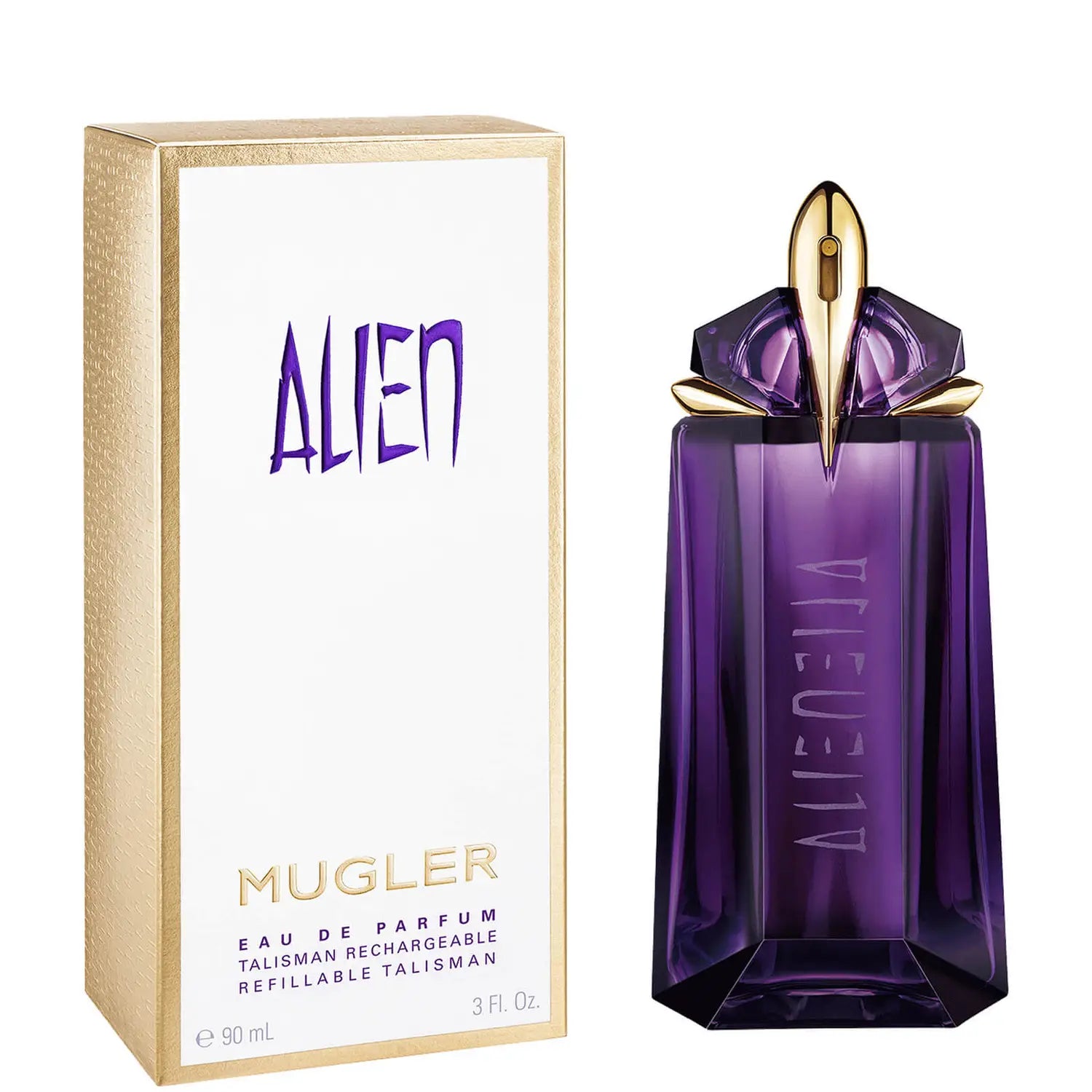 Mugler Alien Refillable Eau De Parfum 90ml - Cosmetics at MyBeautyBoutique by Mugler